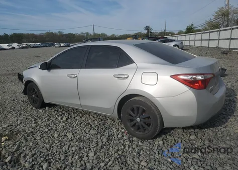 2016 Toyota Corolla L z USA, uszkodzony, nr VIN 2T1BURHE6GC540258
